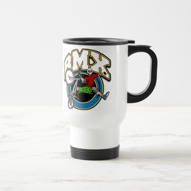 Taza De Viaje BMX uno dado truco (Derecha)