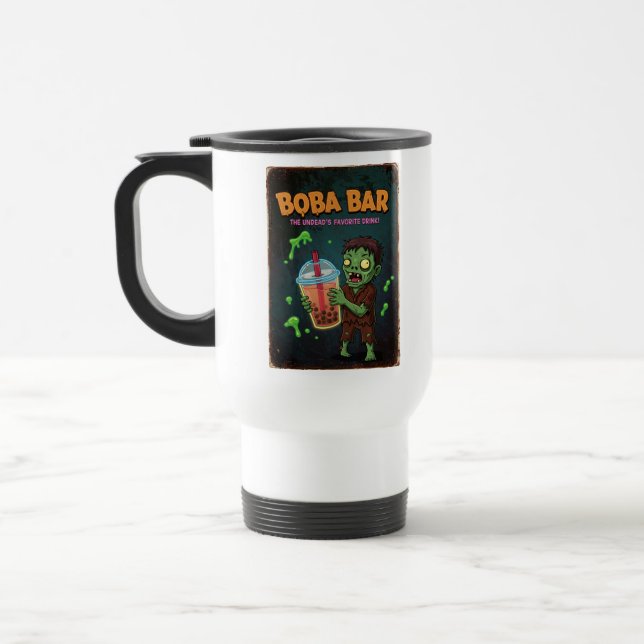Taza De Viaje Boba Bar – The Undead’s Travel/Commuter Mug (Izquierda)