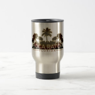Taza De Viaje Boca Raton Florida barca de viaje de acero inoxida