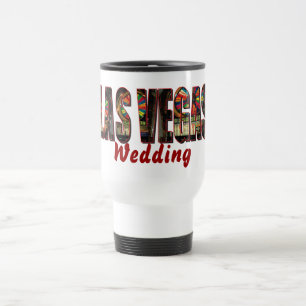 Taza De Viaje Boda de Las Vegas