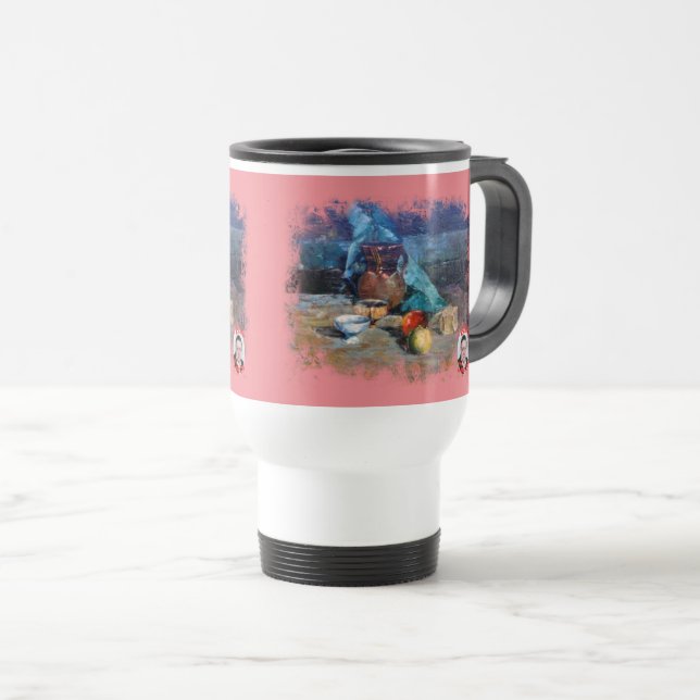 Taza De Viaje Bodegón a espátula (Anverso derecho)