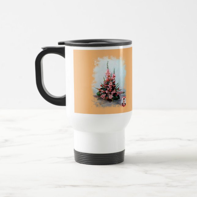 Taza De Viaje Bodegón de flores (Izquierda)