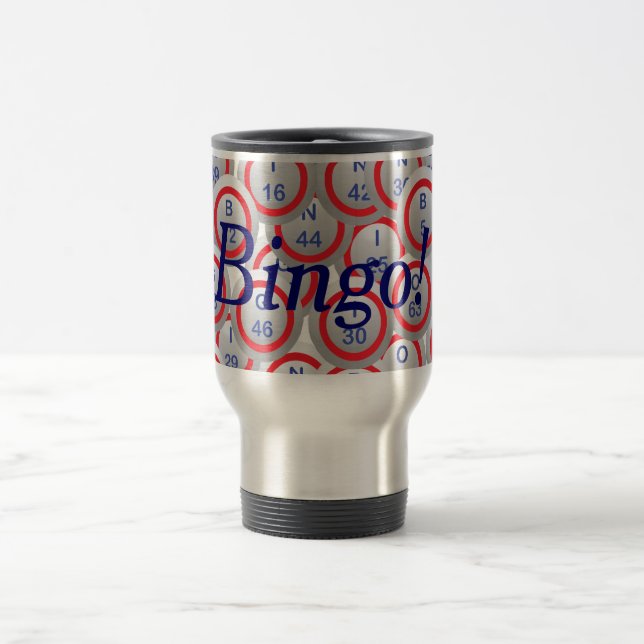 Taza De Viaje Bolas del bingo (Centro)