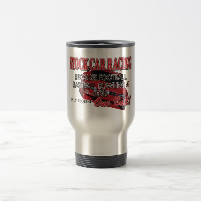 Taza De Viaje Bolsa de Carreras de automóviles (Centro)