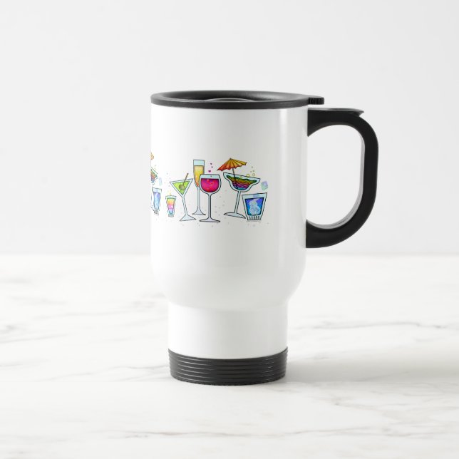TAZA DE VIAJE BOLSA DE GAFAS DE COCKTAIL - CUP - STEIN - VIDRIO (Derecha)