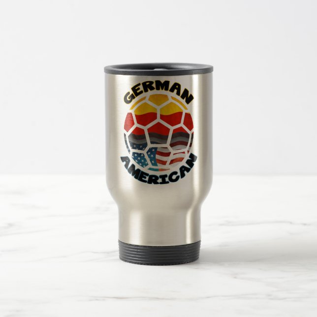 Taza De Viaje Bolsa de viajes de fútbol americano de Alemania (Centro)