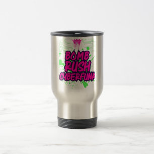Taza De Viaje Bomb Rush Cyberfunk: Vibraciones de grafitis urban