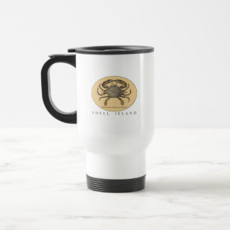 Taza De Viaje Bomba de viaje de cangrejo de la isla Shell