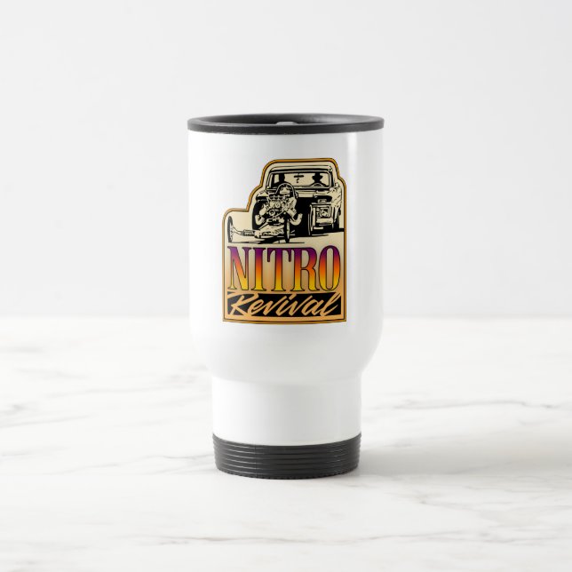 Taza De Viaje Bomba de viajes de revisión nitro (Centro)