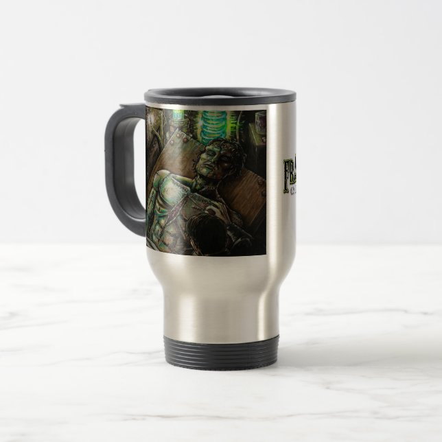Taza De Viaje Bomba de viajes Frankenstein (Anverso izquierdo)
