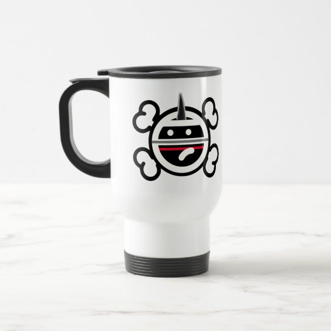 Taza De Viaje Bomba de viajes Punkrock Unicorn (Izquierda)