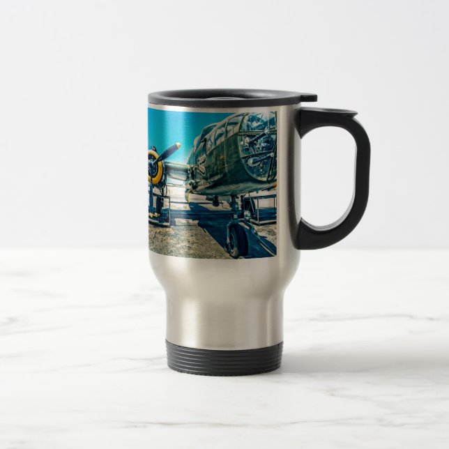 Taza De Viaje Bombardero de B-25 Mitchell (Derecha)
