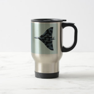 Taza De Viaje Bombardero vulcano en vuelo