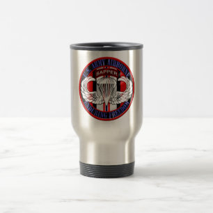 Taza De Viaje Bombero aerotransportado de OEF