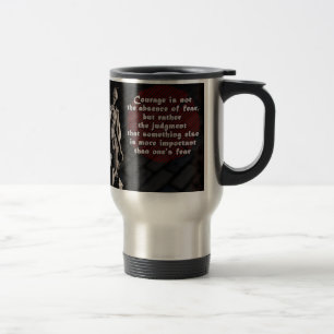 Taza De Viaje Bombero del valor del St. Florian