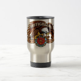 Taza De Viaje Bombero Eagle