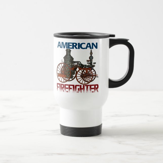 Taza De Viaje Bombero estadounidense (Derecha)