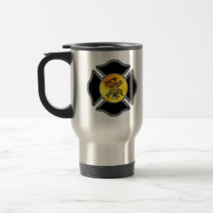 Taza De Viaje Bombero maltés