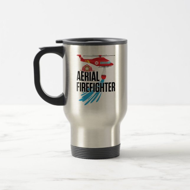Taza De Viaje Bomberos aéreos (Izquierda)