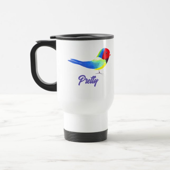 Taza De Viaje Bonito Bird (Izquierda)