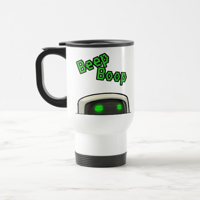 Taza De Viaje Boop de pitido de observador silencioso (Izquierda)