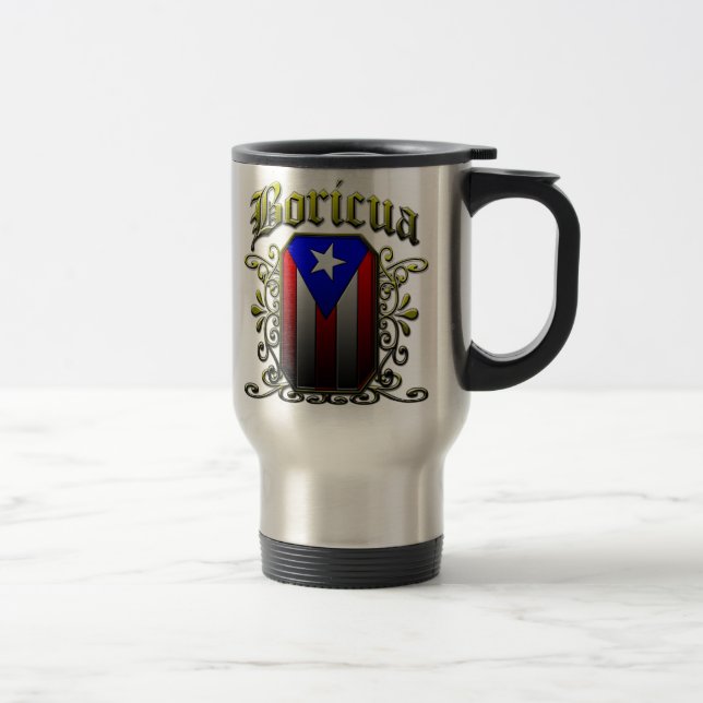 Taza De Viaje Boricua (Derecha)