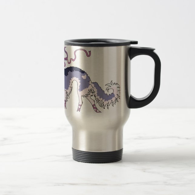 Taza De Viaje Borzoi del ballet (Derecha)