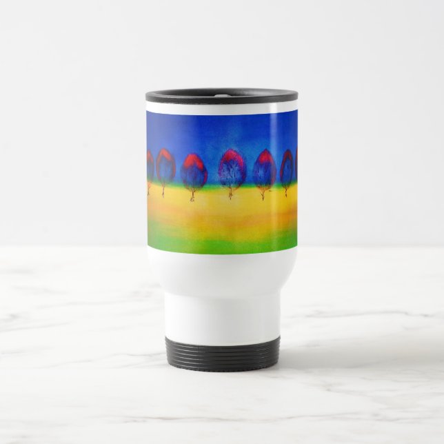 Taza De Viaje bosque pintado (Centro)