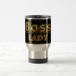Taza De Viaje Boss Lady Travel Mug