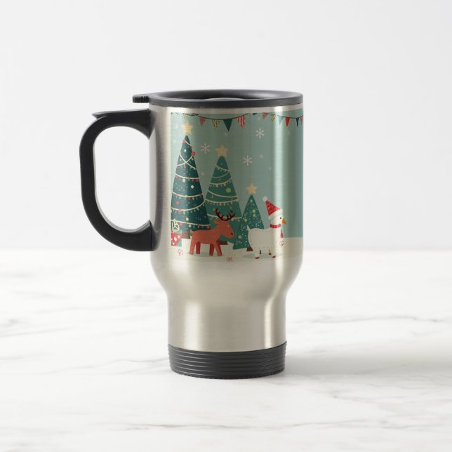Taza De Viaje Botella conmemorativa de los navidades (Izquierda)