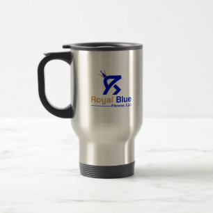 Taza De Viaje Botella de agua Royal Blue Fitness