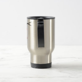 Taza De Viaje Botón OT y cierre
