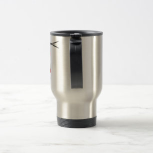 Taza De Viaje Botón OT y cierre