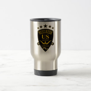 Taza De Viaje Bounty Hunter Agent Travel Mug
