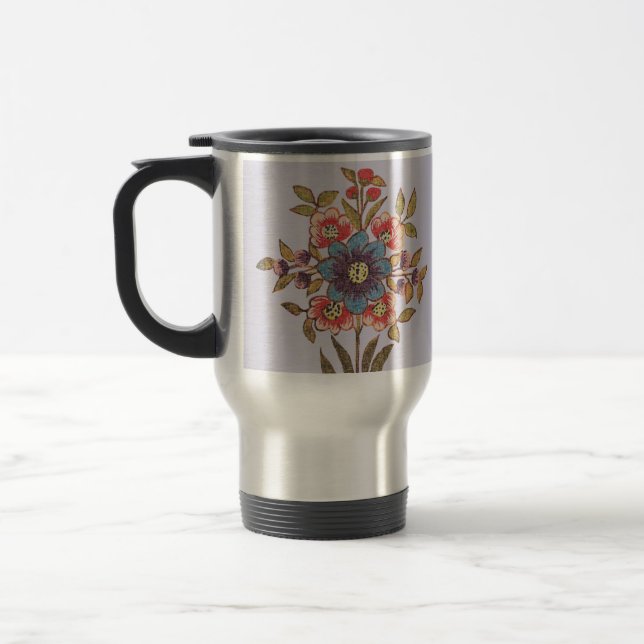 Taza De Viaje Bouquet antiguo (Izquierda)