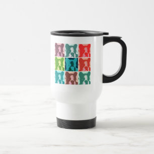 Taza De Viaje Boxeadores de arte pop