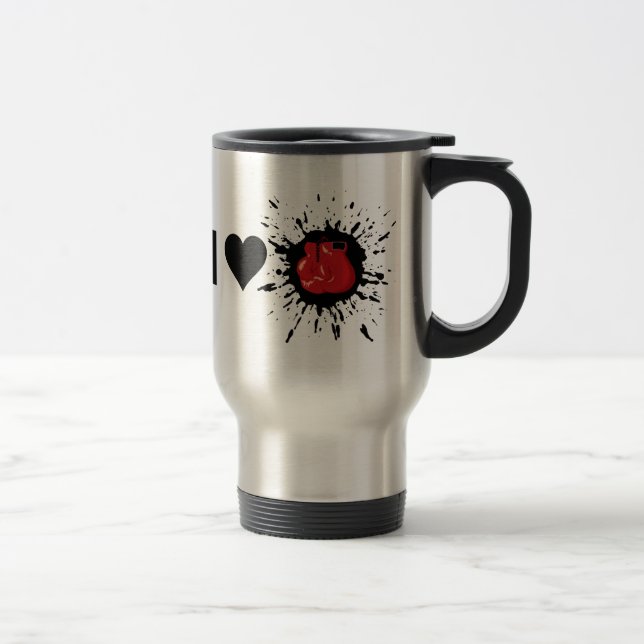 Taza De Viaje Boxeo del amor del explosivo I (Derecha)