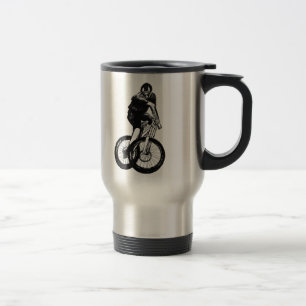 Taza De Viaje Boys mountain bike T Shirt presenta MTB