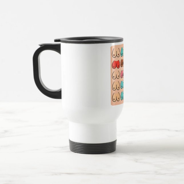 Taza De Viaje Breast Mug (Izquierda)