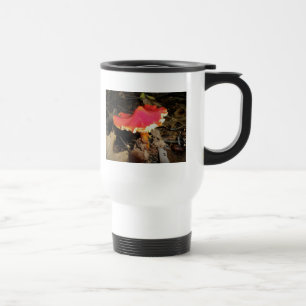 Taza De Viaje Brillante Red Mushroom Travel Mug