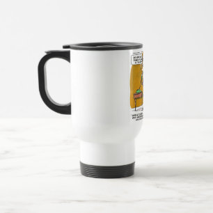 Taza De Viaje Broma divertida de Rick London con el teléfono de