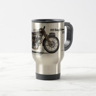 Taza De Viaje Brough 1929 SS100 superior