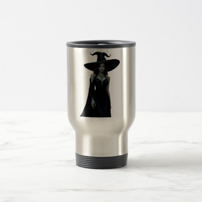 Taza De Viaje Bruja de la noche (Centro)