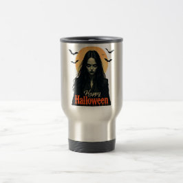 Taza De Viaje Bruja gótica de Halloween
