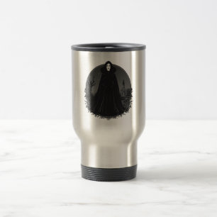 Taza De Viaje Bruja gótica salem a medianoche