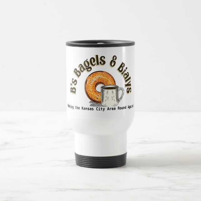 Taza De Viaje B's Bagels Travel Mug (Centro)