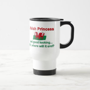 Taza De Viaje Buena princesa de Lkg Galés