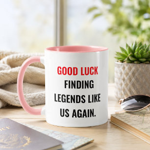 Taza De Viaje Buena Suerte Encontrando Leyendas Como Nosotros De