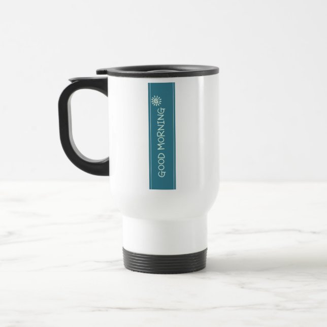 TAZA DE VIAJE BUENOS DÍAS (Izquierda)