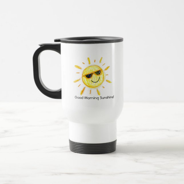 Taza De Viaje Buenos días Sunshine Travel Mug (Izquierda)